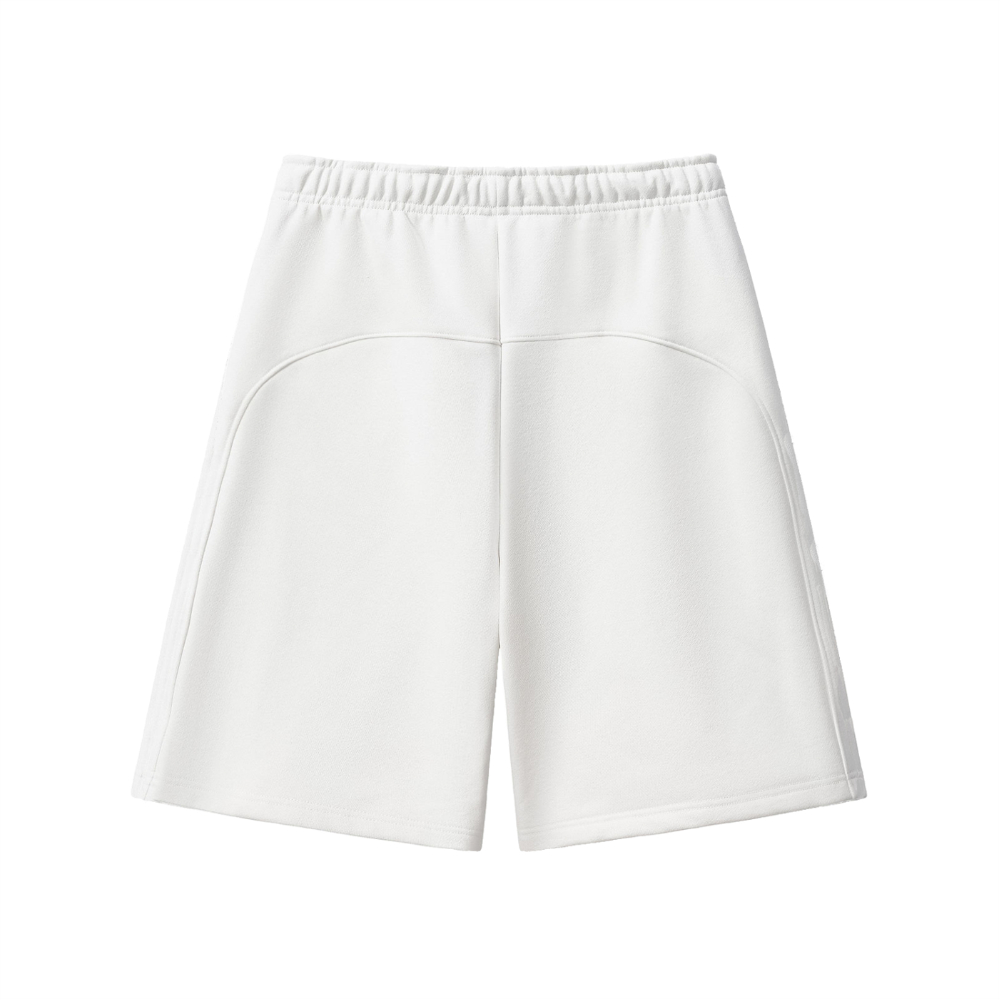 baggy longline sweat shorts
