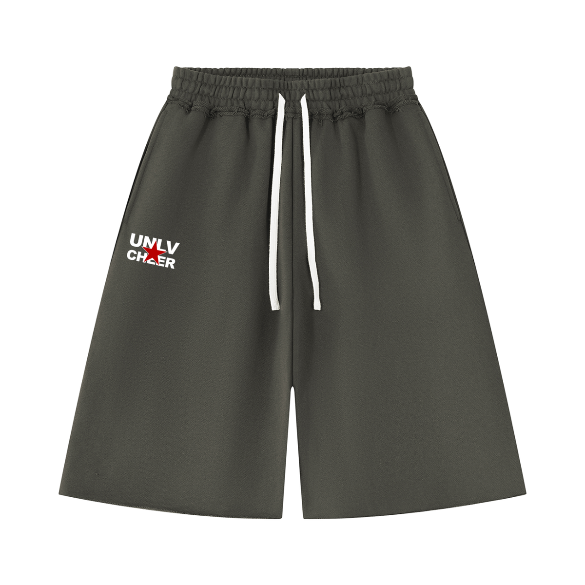 Unisex Heavyweight Raw Edge Shorts