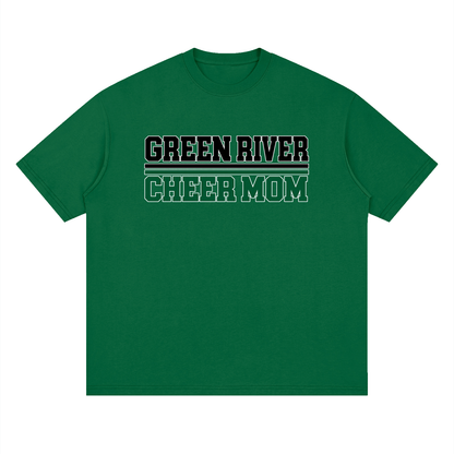 Mom Green River Oversized Drop Shoulder T-Shirt