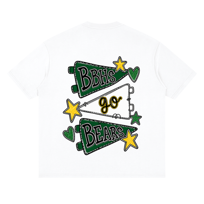Lets Go Blanchet Oversized Drop Shoulder T-Shirt