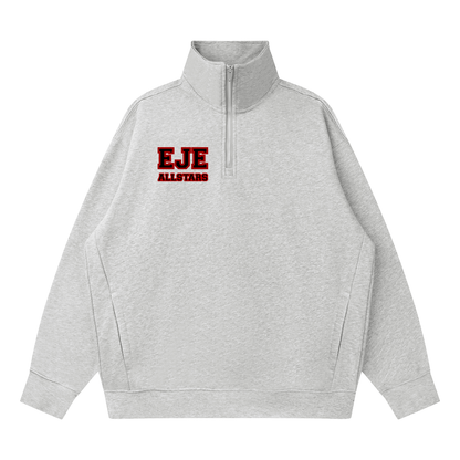 Quarter-Zip Drop Shoulder Sweatshirt