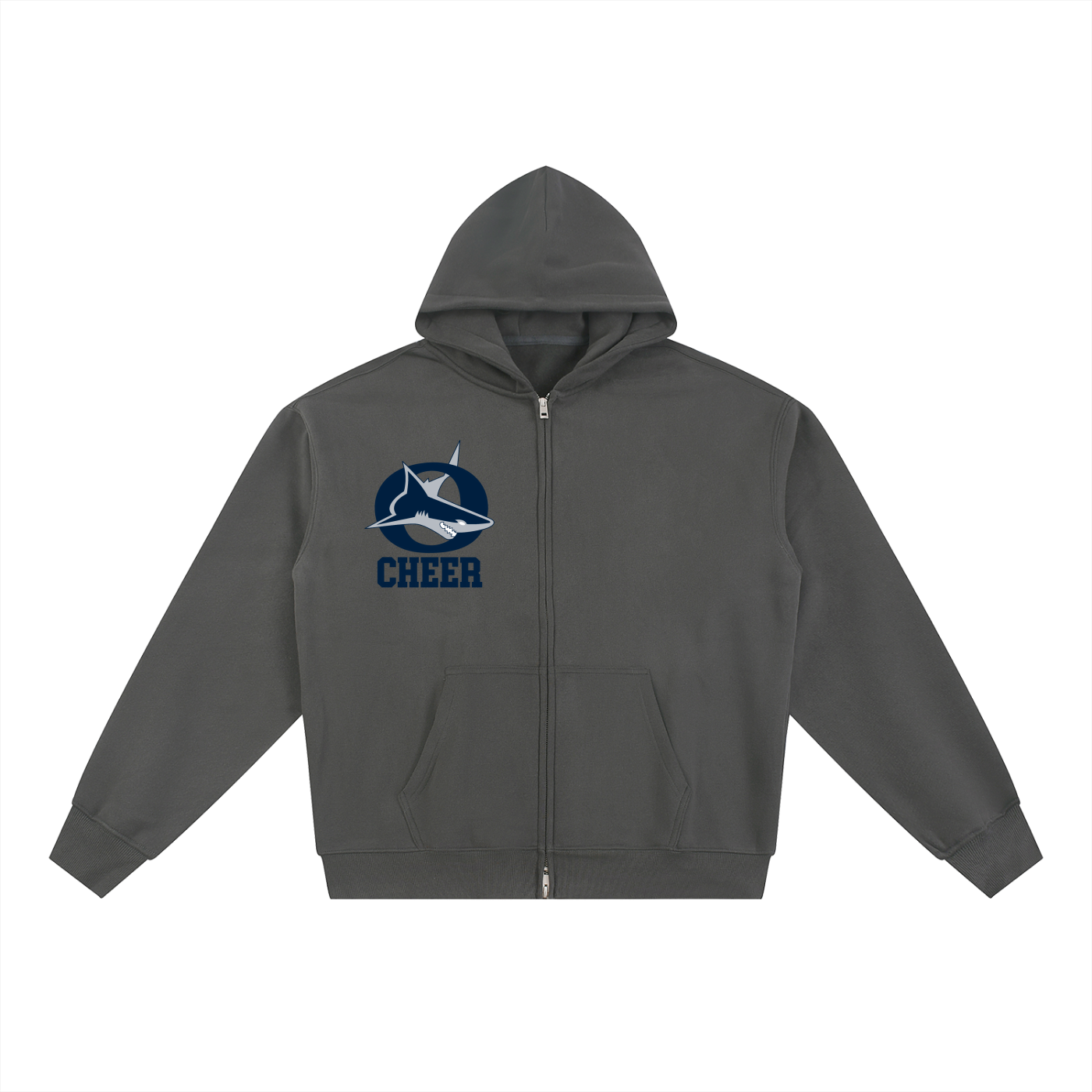 Simple Oasis Essential Fleece Zip-Through Hoodie