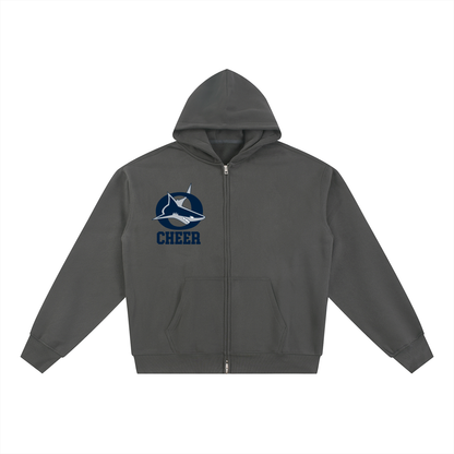 Simple Oasis Essential Fleece Zip-Through Hoodie