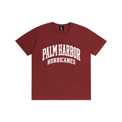 Basic 2 White Palm Harbor Pure Cotton Unisex T-Shirt