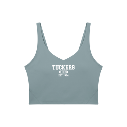 Old School Mattituck Women's V-Neck Yoga Sports Bra