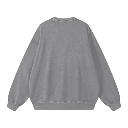 Basic 3 Lakewood Ranch Snow Washed Oversized Sweatshirt