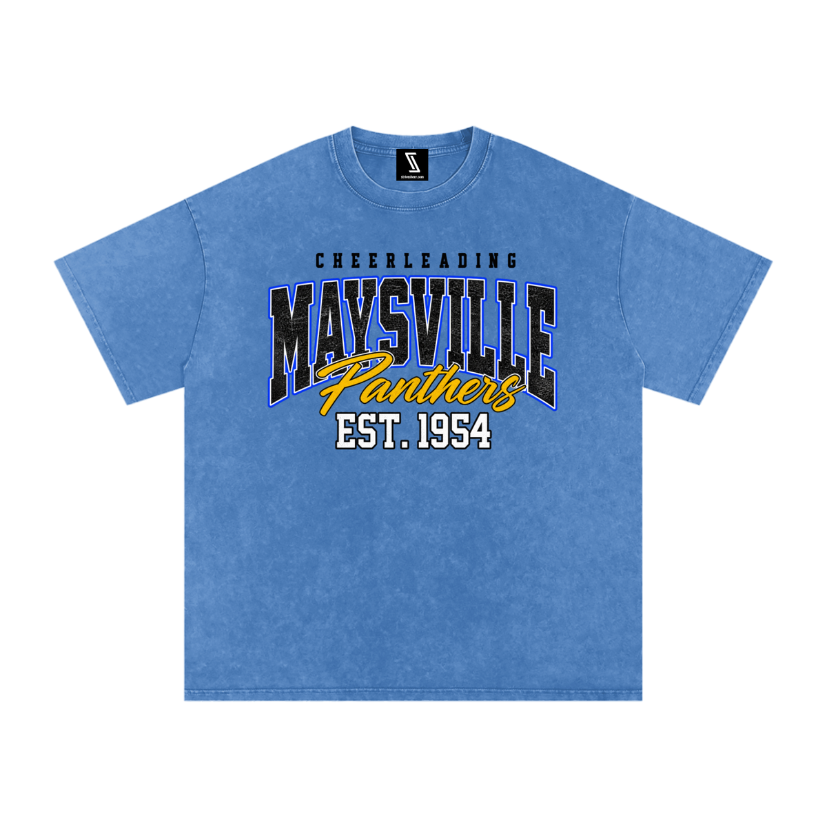 Vintage Maysville Snow Washed Oversized Cotton T-Shirt