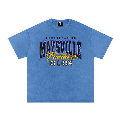 Vintage Maysville Snow Washed Oversized Cotton T-Shirt