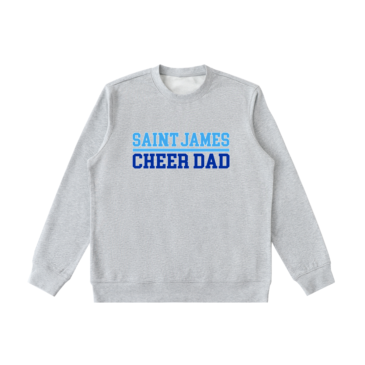 Dad Saint James Essential Heavyweight Crewneck Sweatshirt