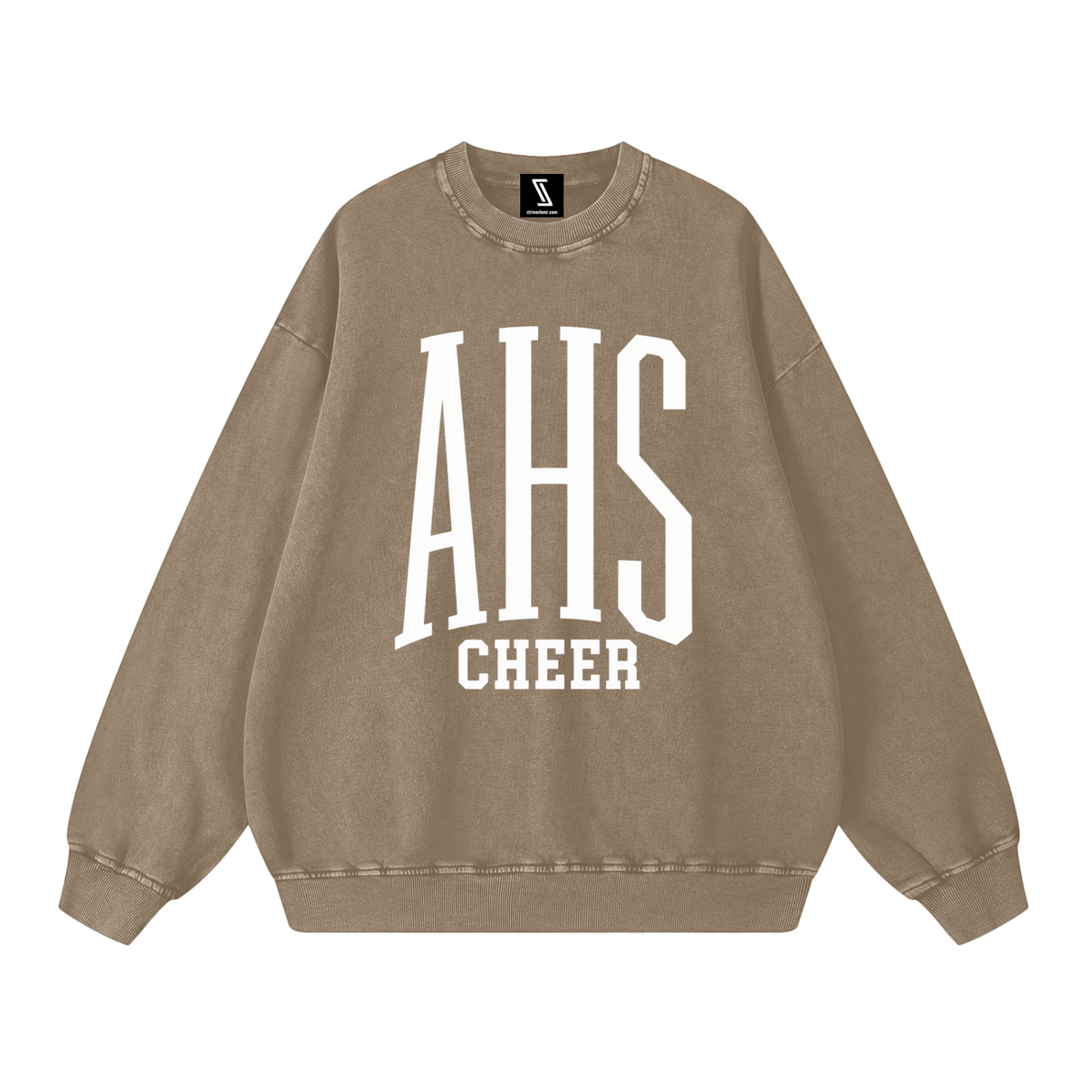 Basic 3 Artesia Snow Washed Oversized Sweatshirt