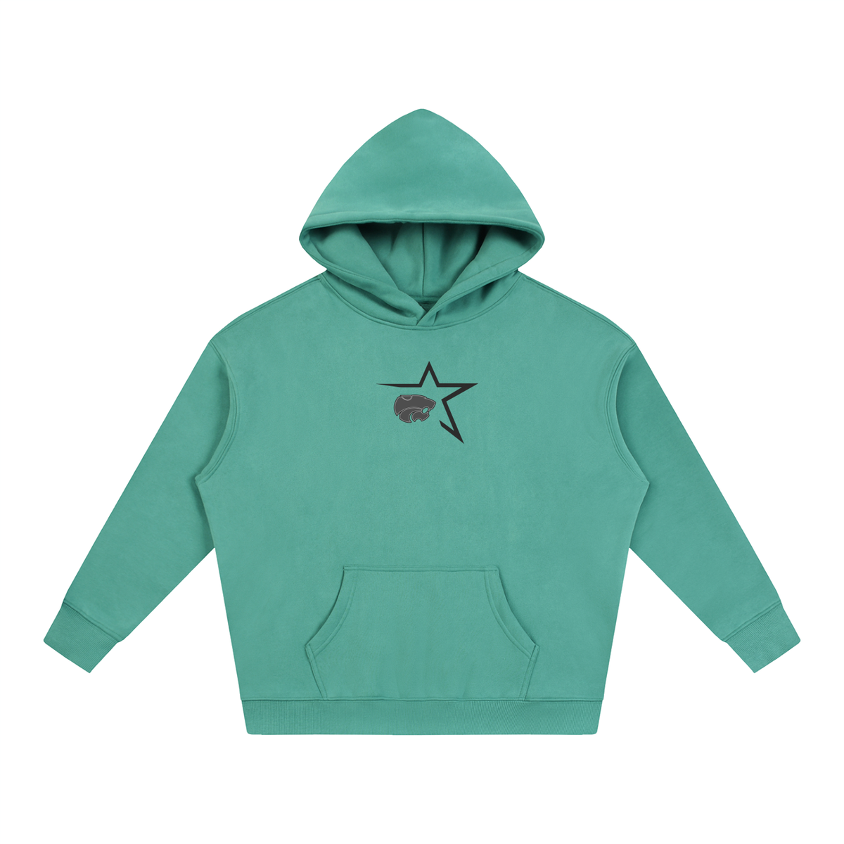 Vector Star Front Gladeville Oversize Fleeced Hoodie