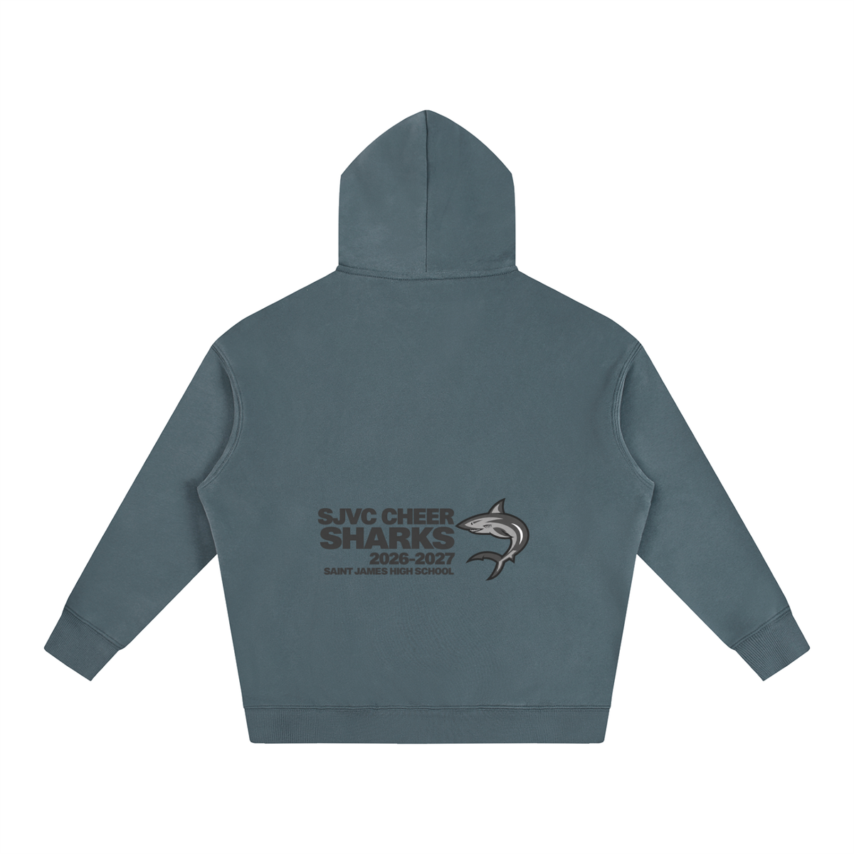 Vector Star Front Saint James Oversize Fleeced Hoodie