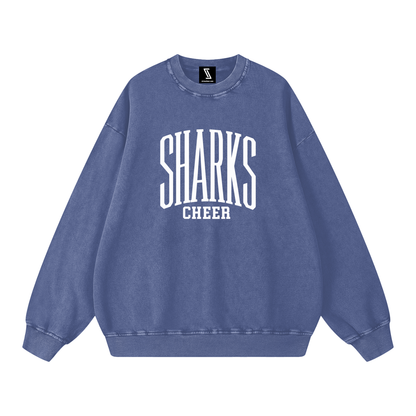 Snow Washed Oversized Sweatshirt