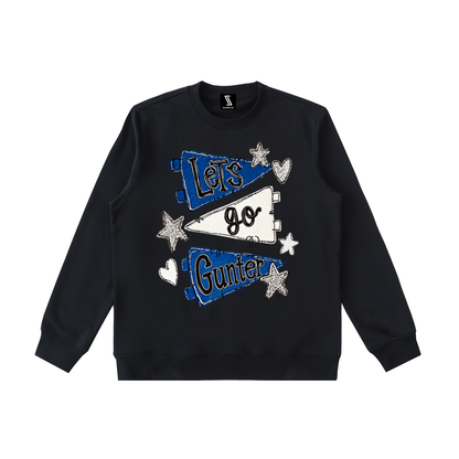 Lets Go Gunter Essential Heavyweight Crewneck Sweatshirt