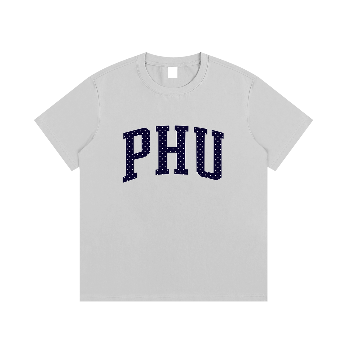 Polka Dot Cotton T-Shirt