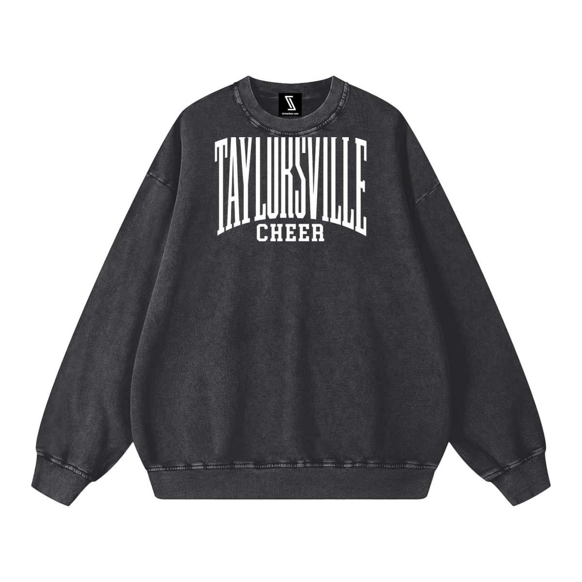 Basic 3 Taylorsville Snow Washed Oversized Sweatshirt