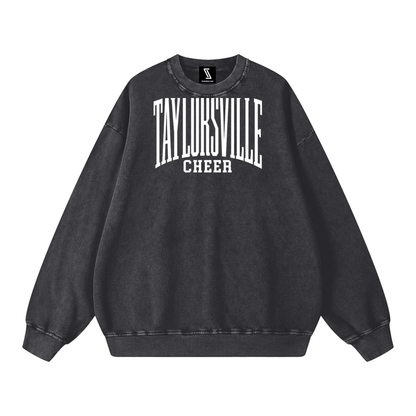 Basic 3 Taylorsville Snow Washed Oversized Sweatshirt
