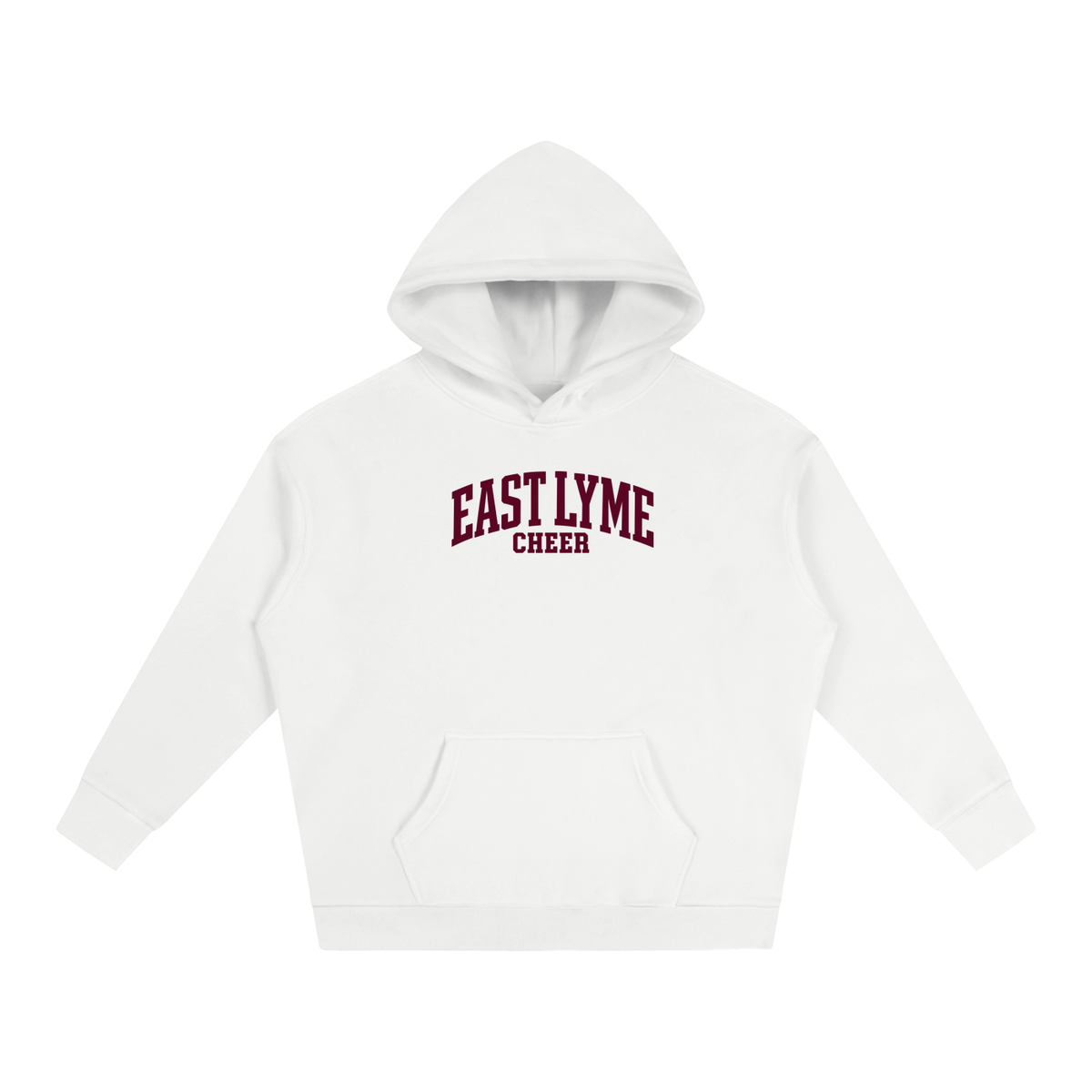Basic 1 East Lyme Oversize Fleeced Hoodie