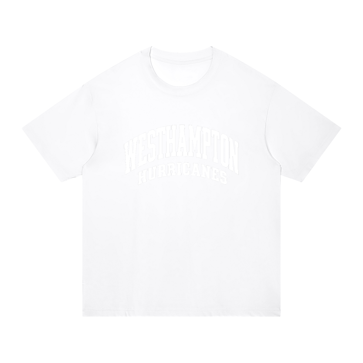 Basic 2 White Westhampton Unisex Regular Fit Cotton T-Shirt