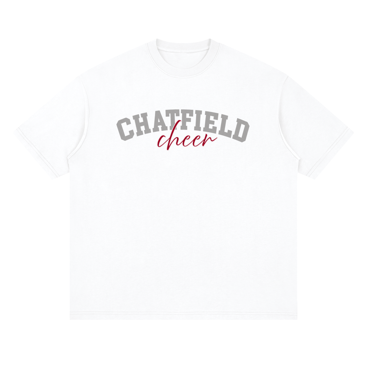 Cursive Chatfield Oversized Drop Shoulder T-Shirt