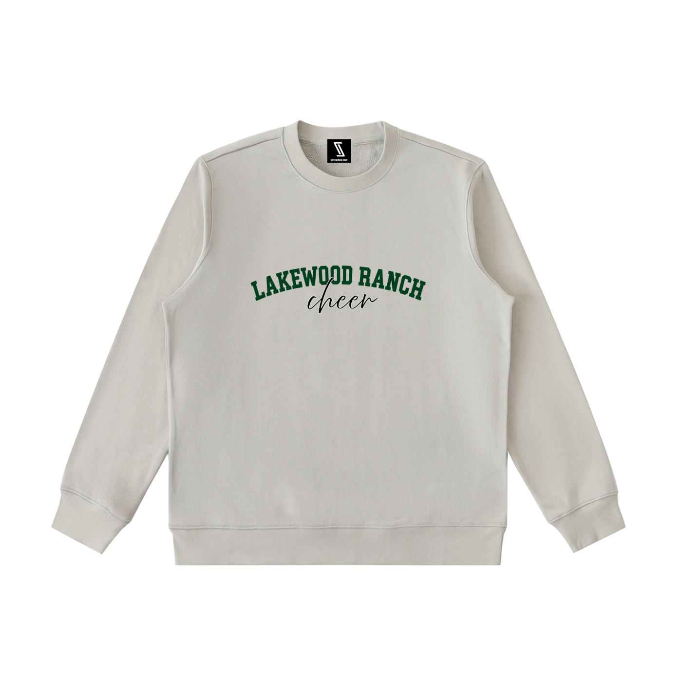 Cursive Lakewood Ranch Essential Heavyweight Crewneck Sweatshirt