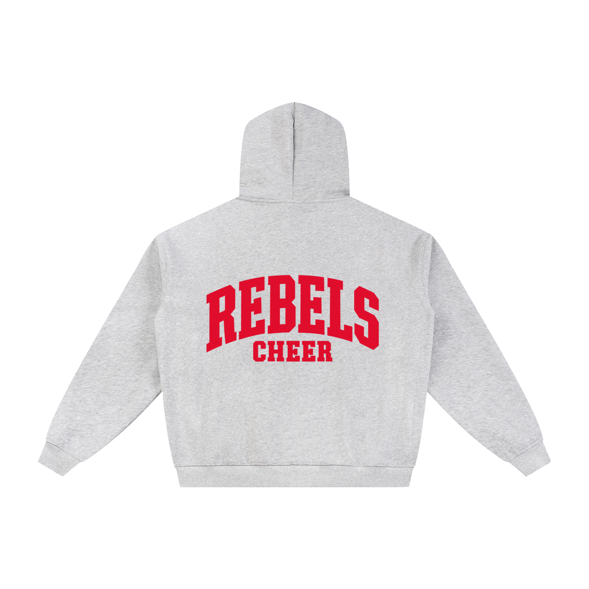 Simple UNLV Essential Fleece Zip-Through Hoodie