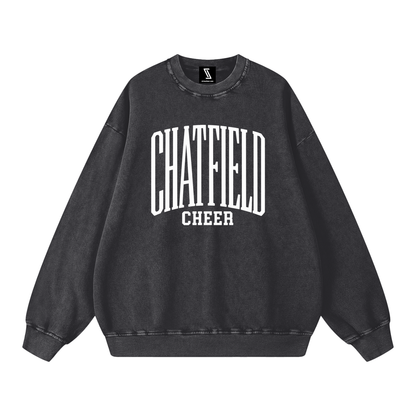 Basic 3 Chatfield Snow Washed Oversized Sweatshirt