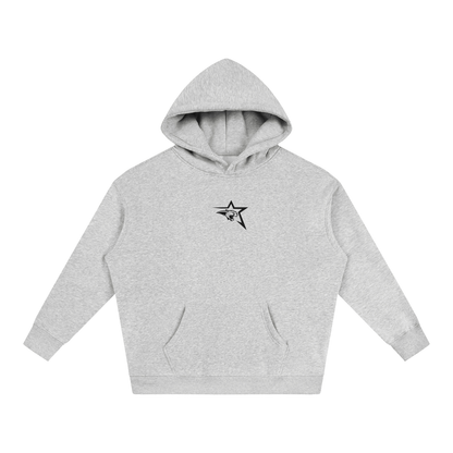 Vector Star Front Cardinal Mooney Oversize Fleeced Hoodie