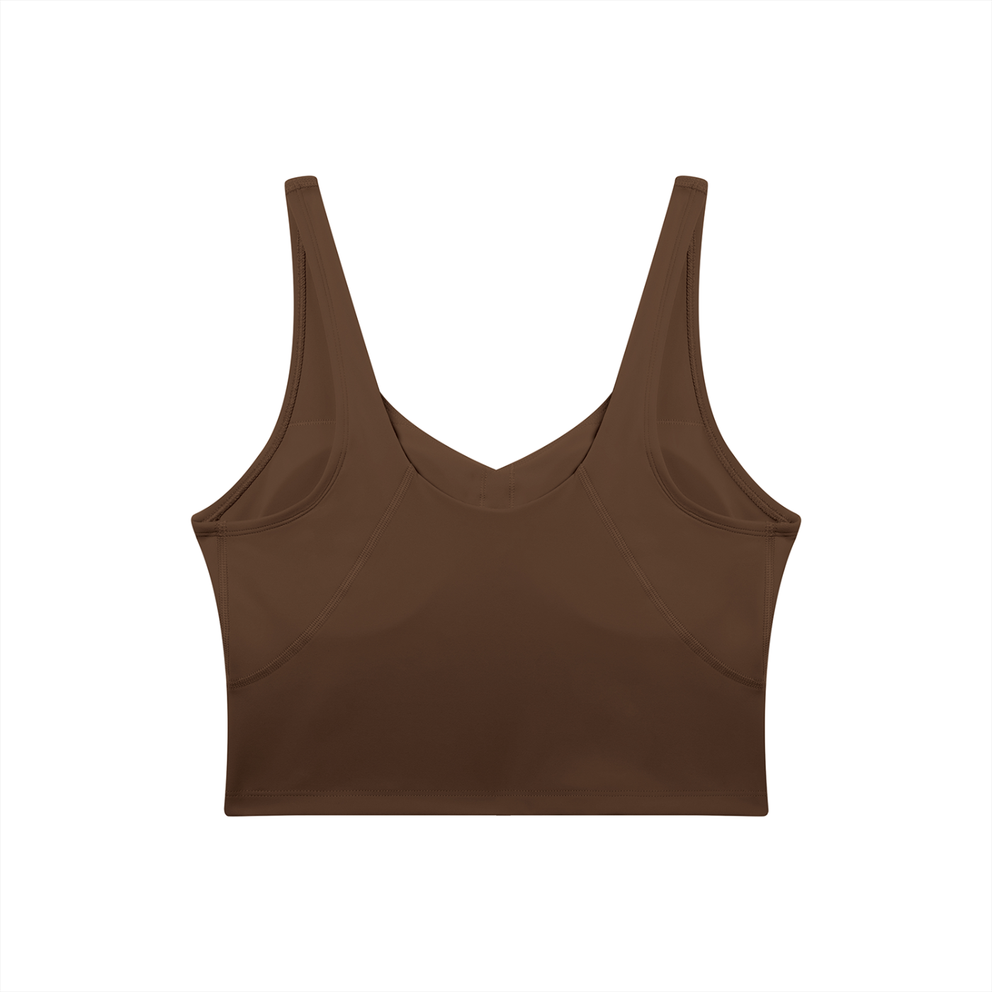 Cursive Cardinal Mooney Women's V-Neck Yoga Sports Bra