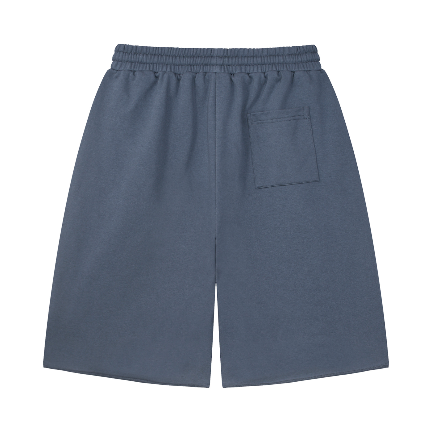 Unisex Loose Raw Edge Shorts