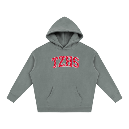 Polka Dot Tappan Zee Oversize Fleeced Hoodie