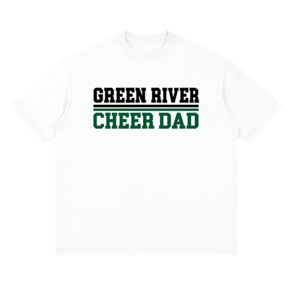Dad Green River Oversized Drop Shoulder T-Shirt