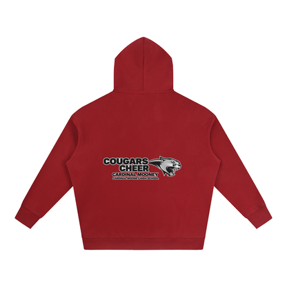 Vector Star Front Cardinal Mooney Oversize Fleeced Hoodie