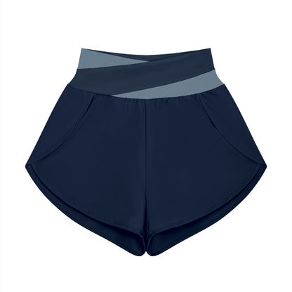 Strive Paneled Yoga Shorts