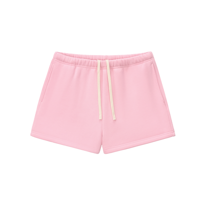 Essential Fleece Drawstring Shorts (Matches Mock Neck)