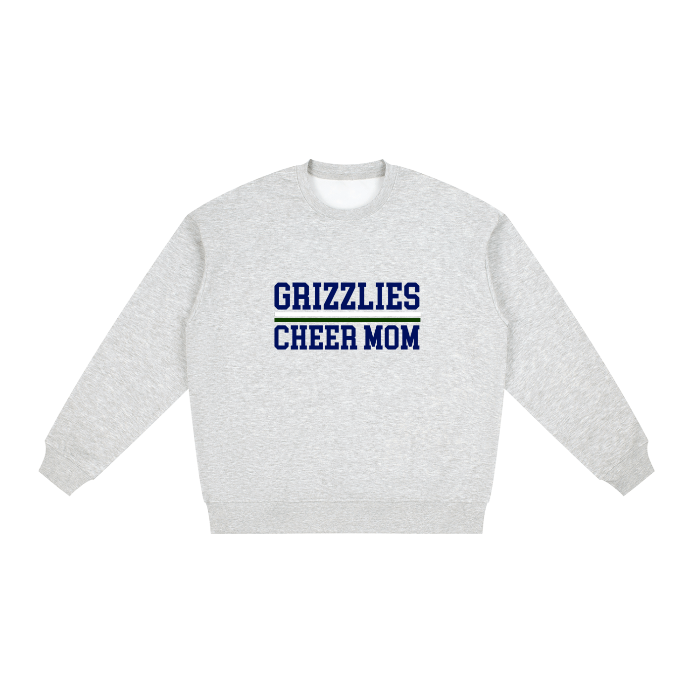 Oversized Drop Shoulder Crewneck Sweatshirt