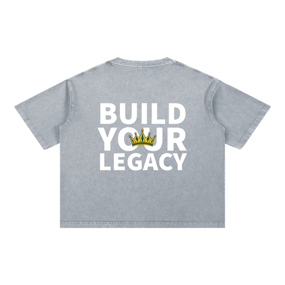 Empire Athletics Mineral Wash Boxy Cotton T-Shirt