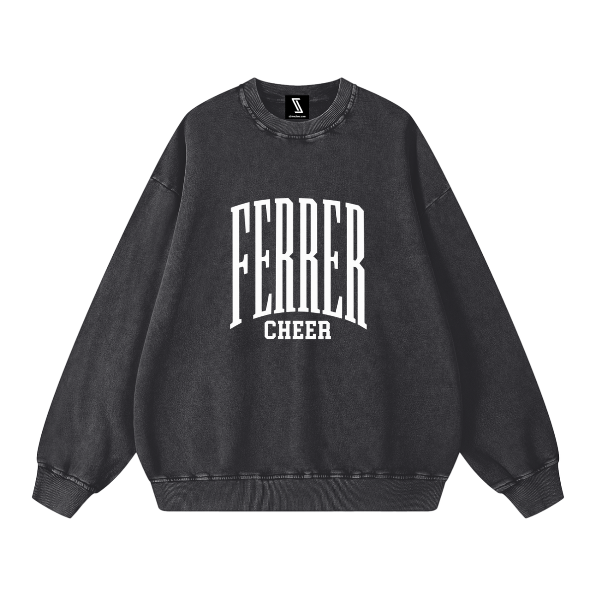Basic 3 St Vincent Ferrer Snow Washed Oversized Sweatshirt