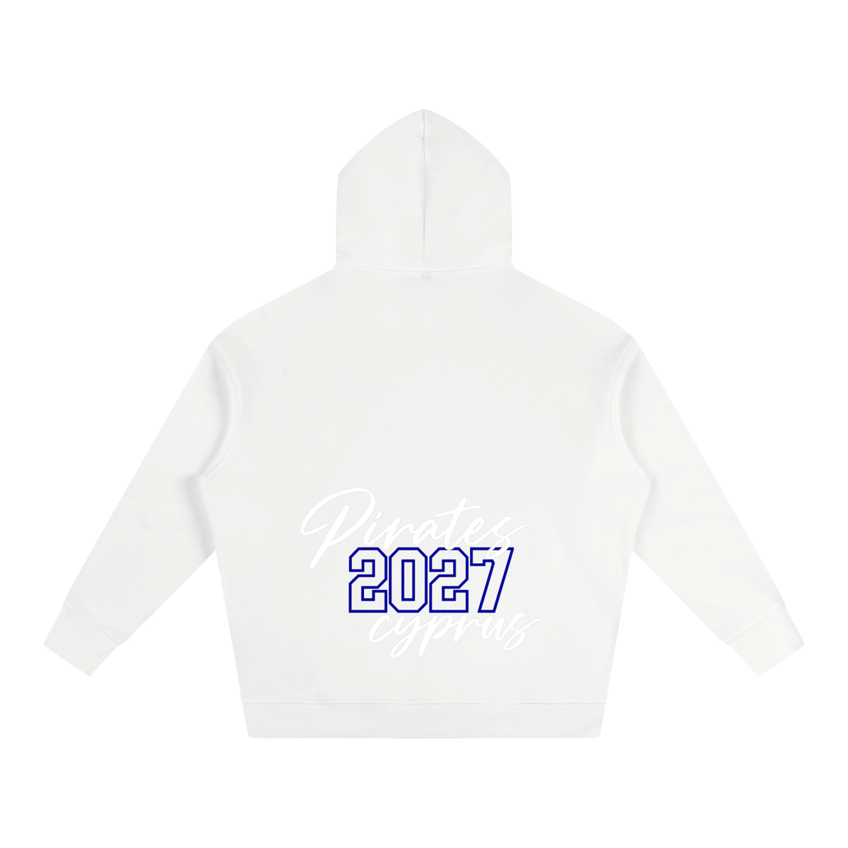 CHS CURSIVE Oversize Fleeced Hoodie