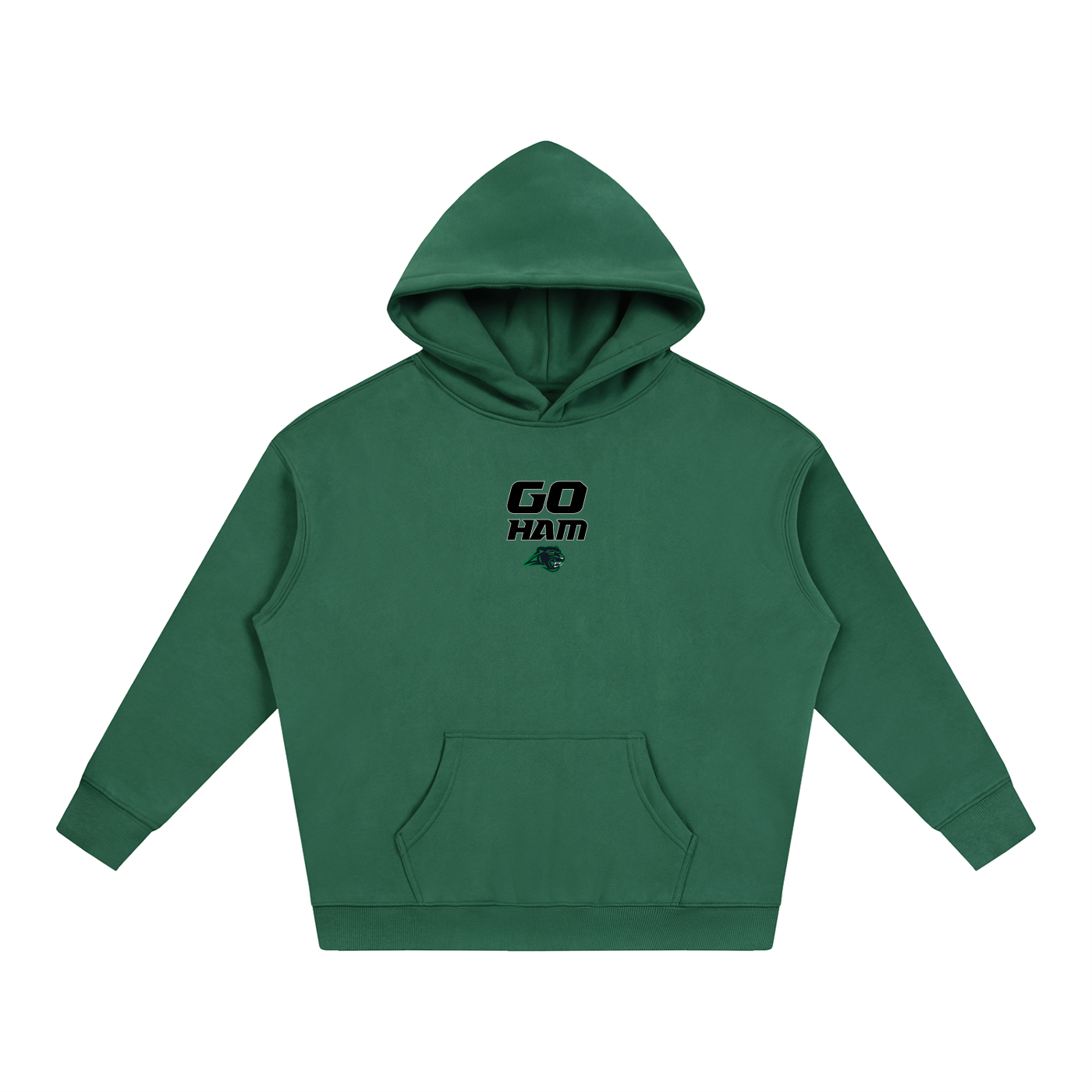 GO HAM Oversize Fleeced Hoodie