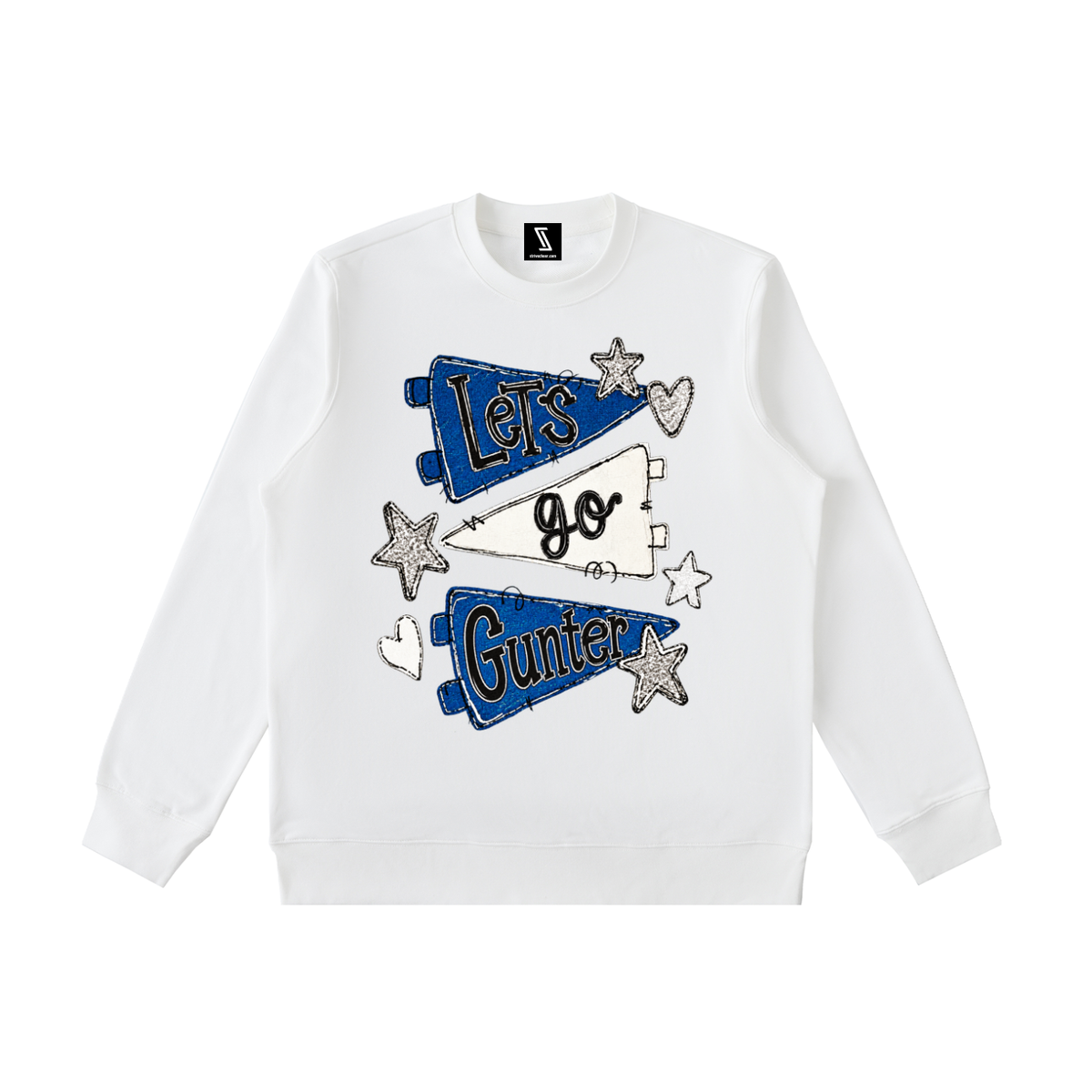 Lets Go Gunter Essential Heavyweight Crewneck Sweatshirt