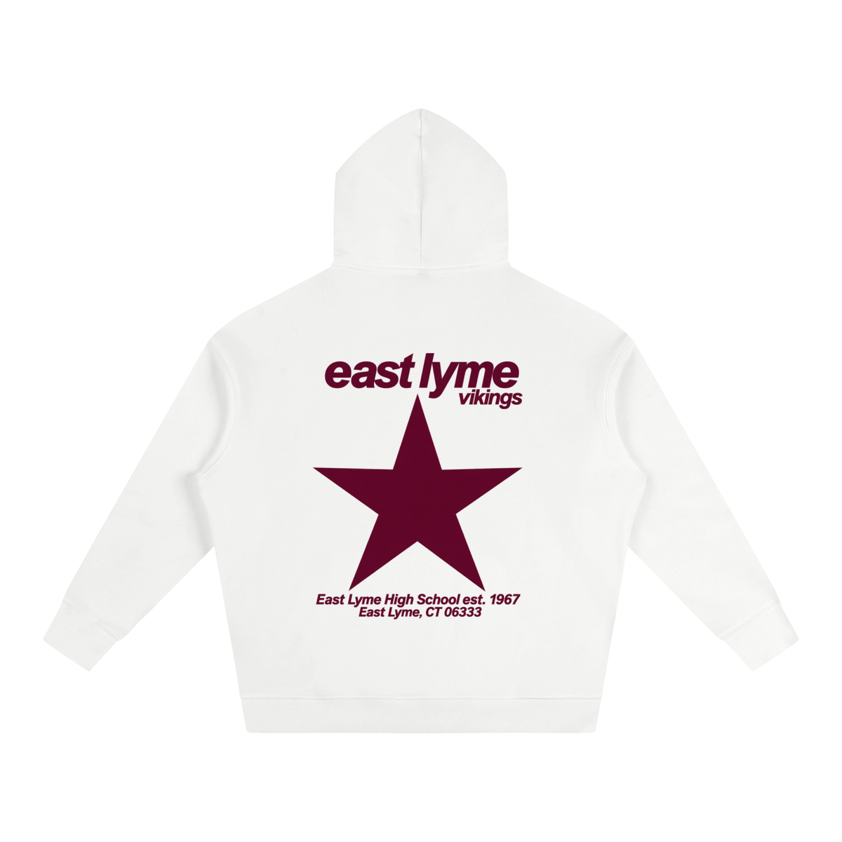 Big Star East Lyme Oversize Fleeced Hoodie
