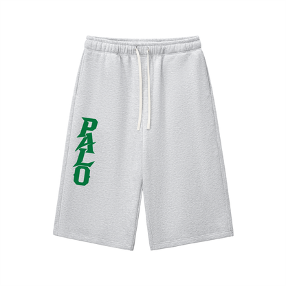 Relaxed Drawstring Three-quarter Sweatpants