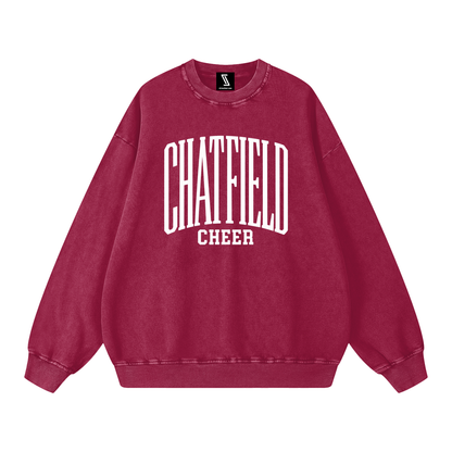 Basic 3 Chatfield Snow Washed Oversized Sweatshirt