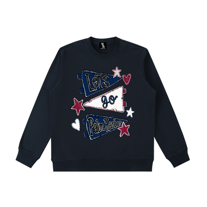 Lets Go Palm Harbor Essential Heavyweight Crewneck Sweatshirt