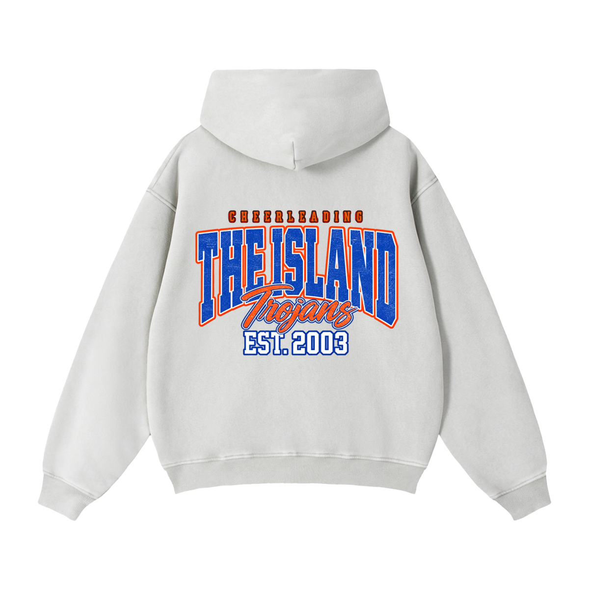 Zip-Through Boxy Fleece Hoodie