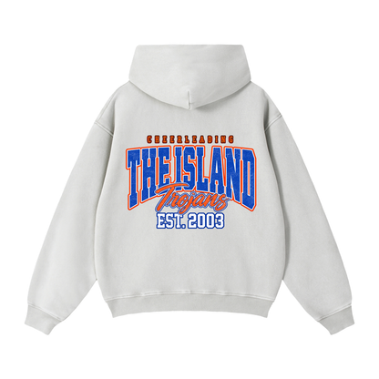 Zip-Through Boxy Fleece Hoodie