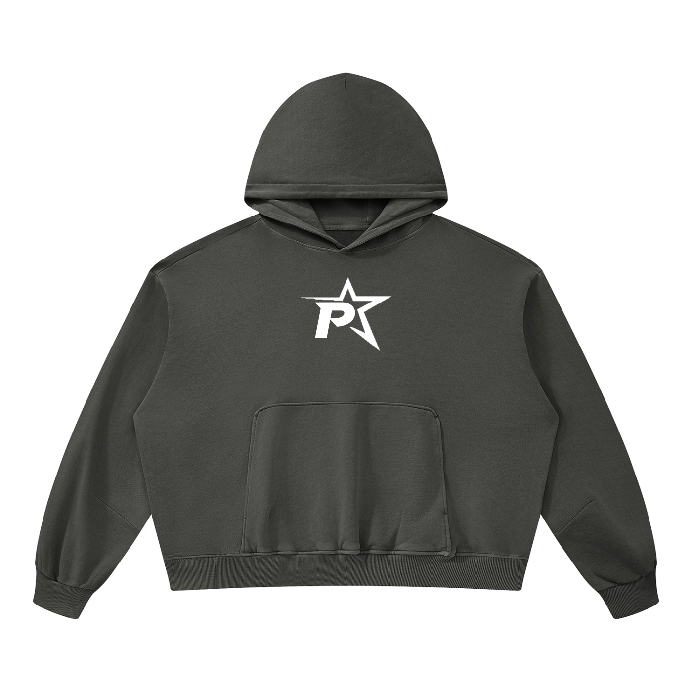 Unisex Boxy Vintage Washed Hoodie