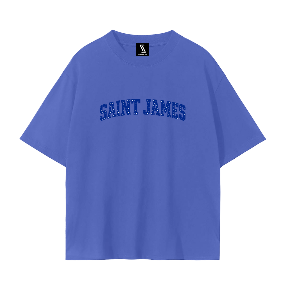 Polka Dot Saint James Unisex Seamless T-Shirt