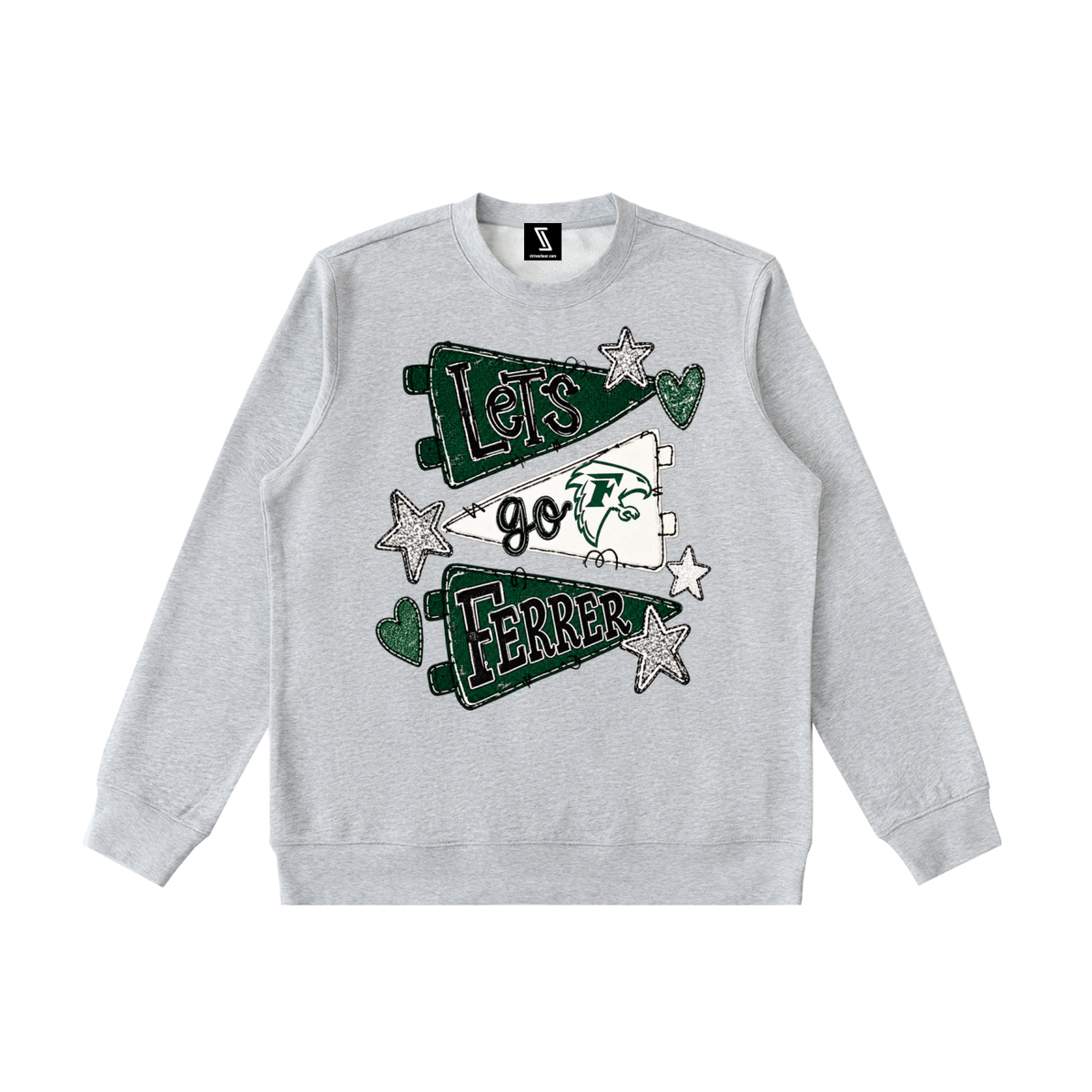 Lets Go St Vincent Ferrer Essential Heavyweight Crewneck Sweatshirt